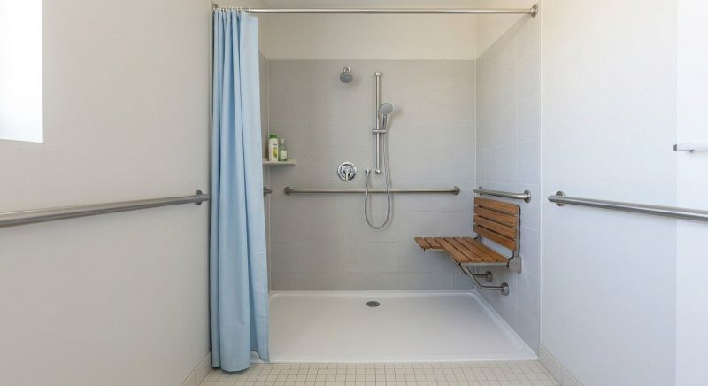 Handicap Shower Installation in Lancaster County, PA