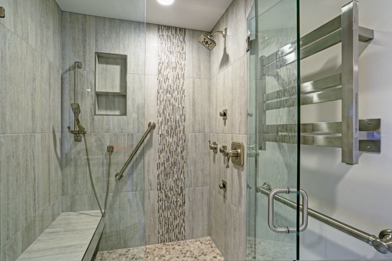 Elegant Shower with Frameless Glass