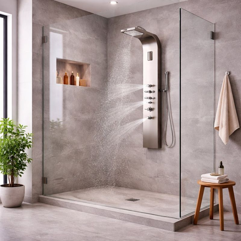 Shower Stall Replacement in South Portland, ME