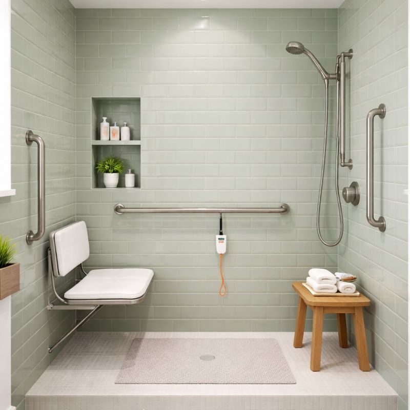 Handicap Shower Installation in Pottstown, PA